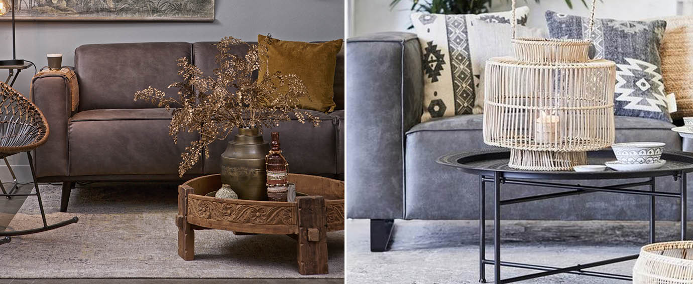 Basiclabel Cofee round tafel - Amaro salontafel